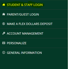 student and staff login